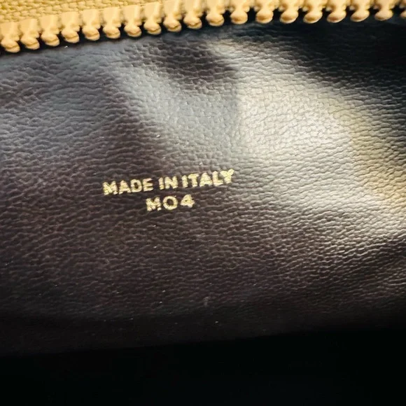 Celine Tan Cosmetic Bag